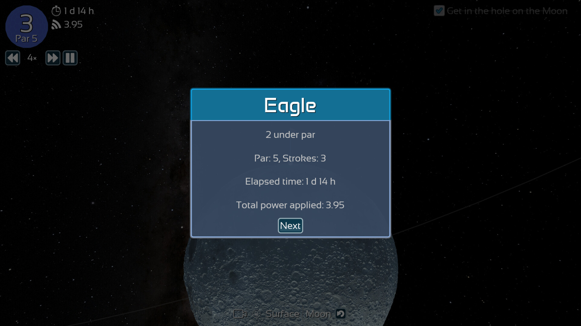 Celestial Golf screenshot 6