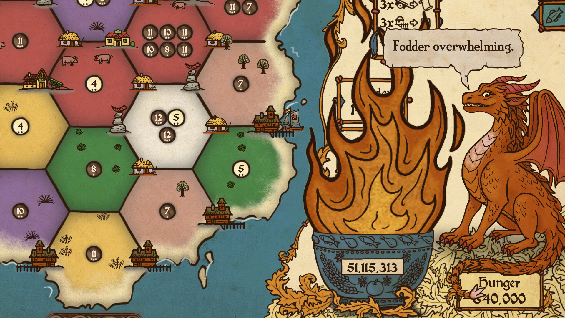 Feed the Scorchpot gameplay screenshot 1
