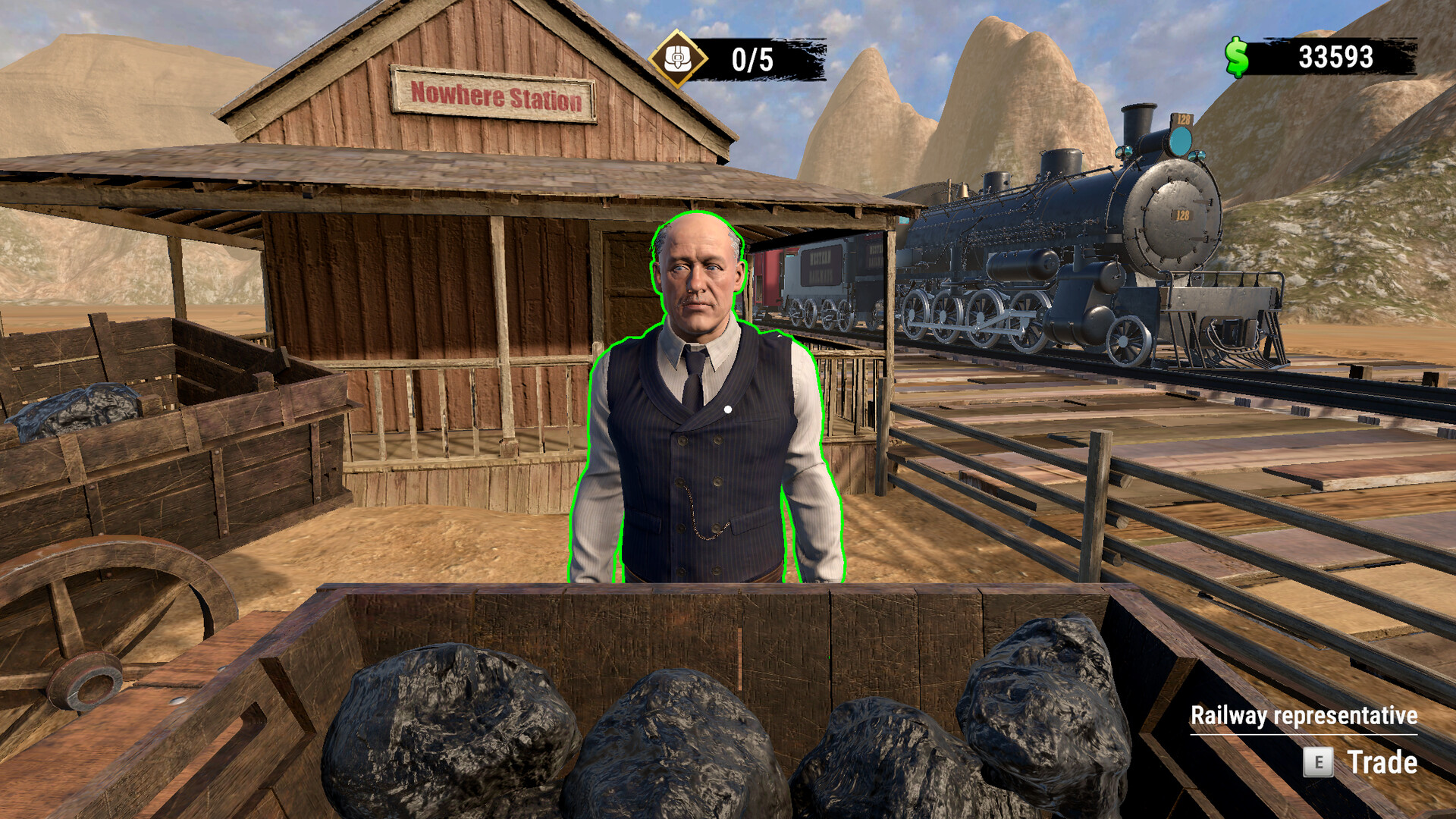 Wild West Miner Simulator gameplay screenshot 2