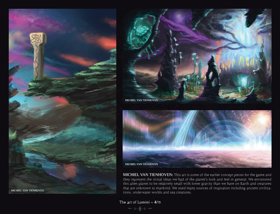 Lumini - Original Soundtrack / Artbook screenshot 1
