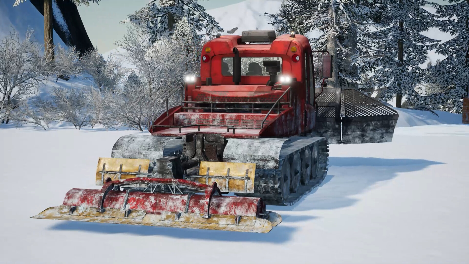 Snow Plowing Simulator - Ski Resort DLC screenshot 1