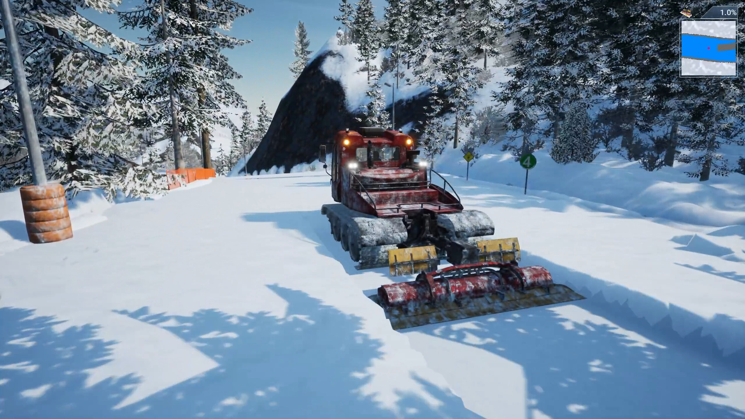 Snow Plowing Simulator - Ski Resort DLC screenshot 8