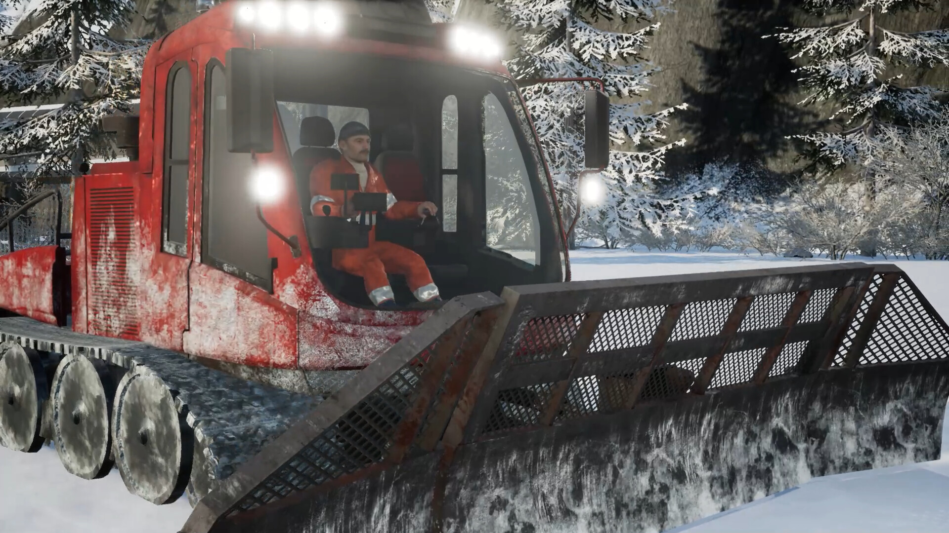 Snow Plowing Simulator - Ski Resort DLC screenshot 4