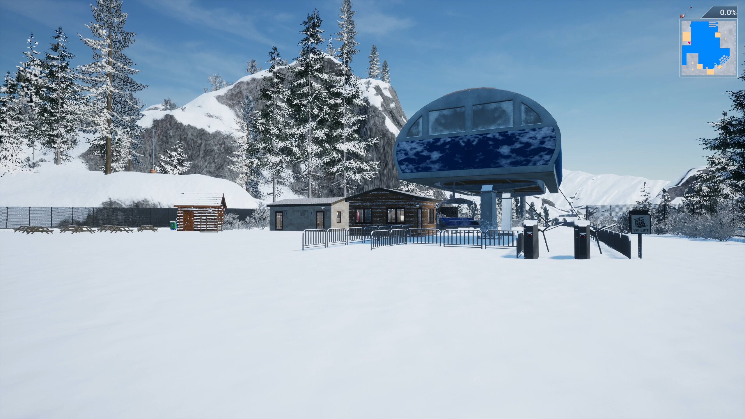 Snow Plowing Simulator - Ski Resort DLC screenshot 3