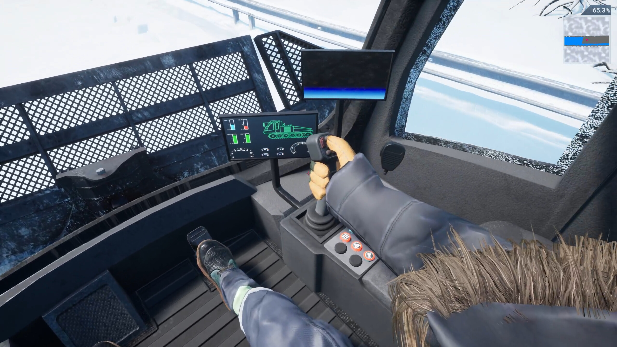 Snow Plowing Simulator - Ski Resort DLC screenshot 6