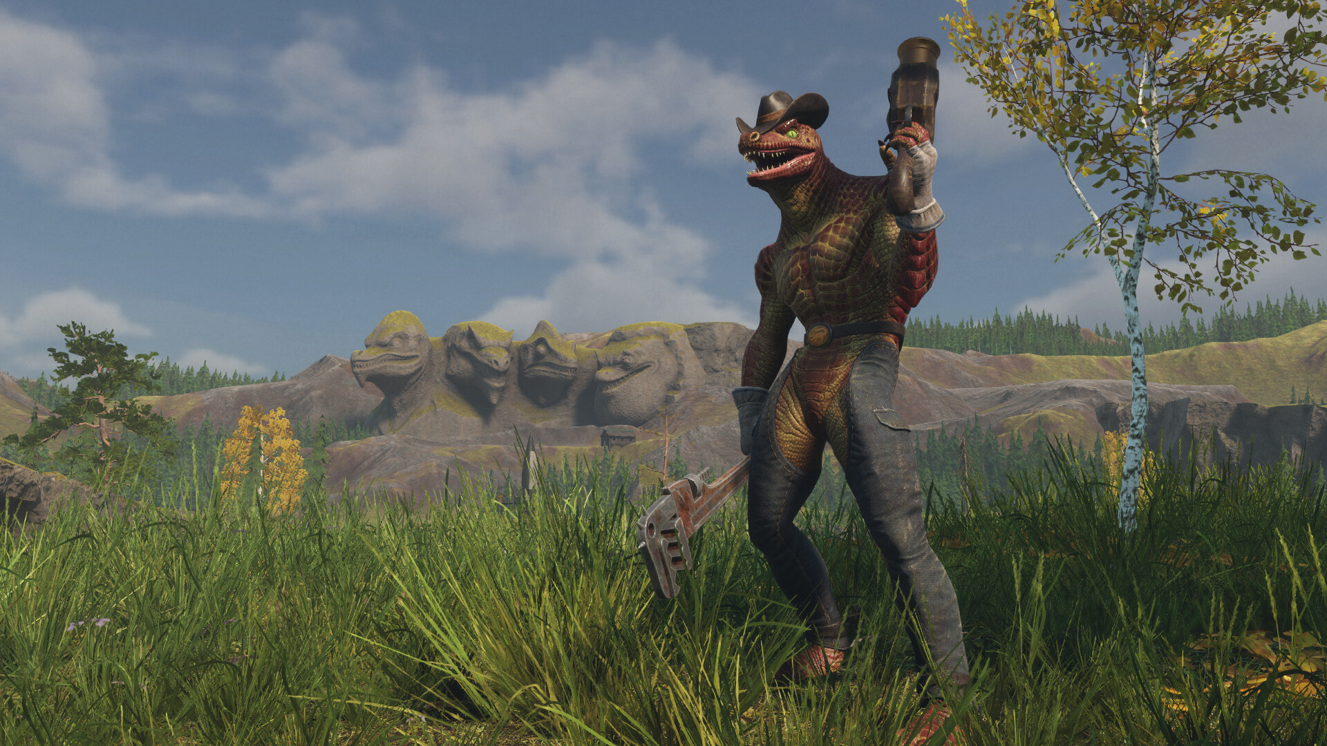 Lizards Must Die 2 - Character "George the Red Lizard" screenshot 1