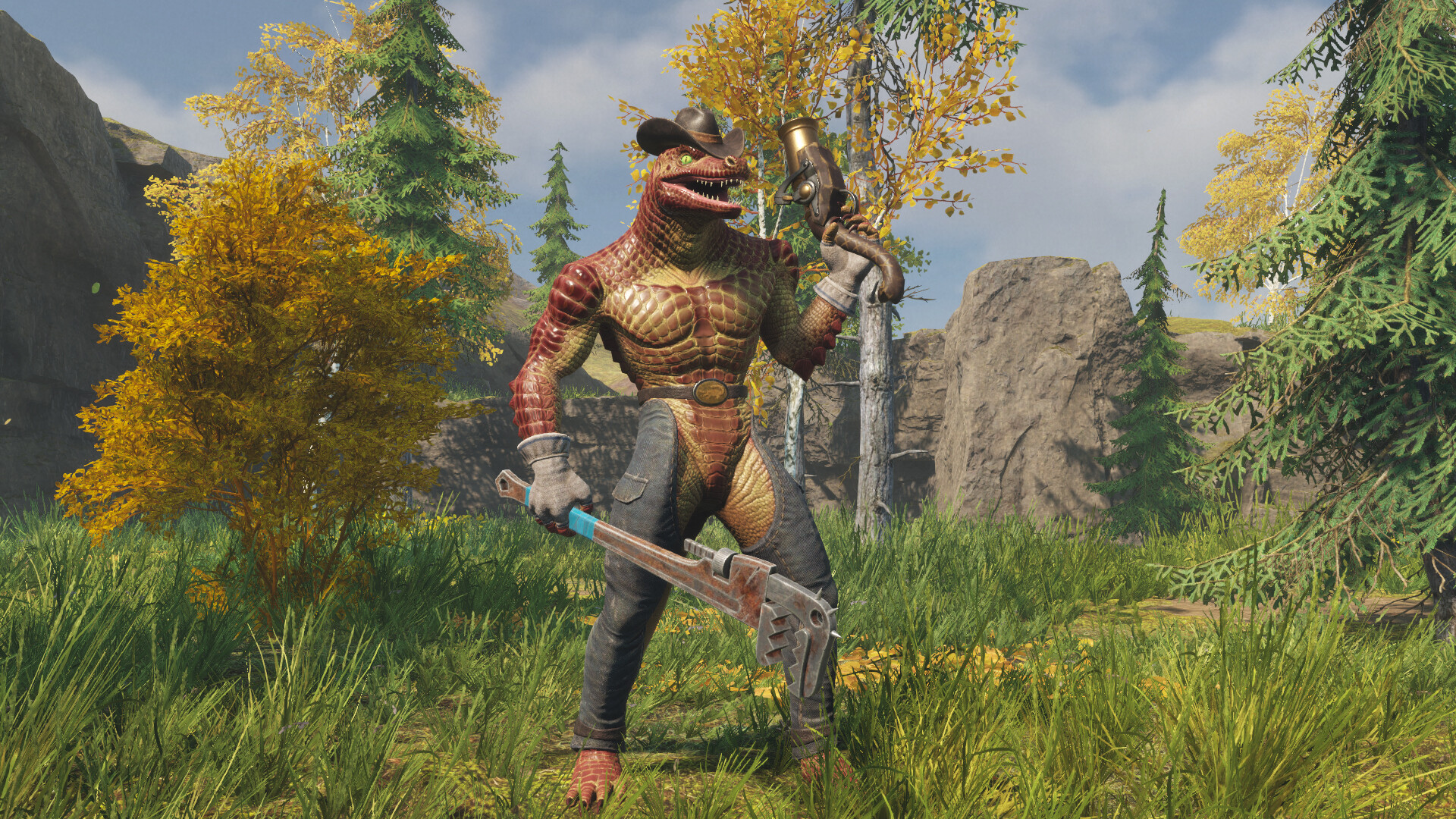 Lizards Must Die 2 - Character "George the Red Lizard" screenshot 2