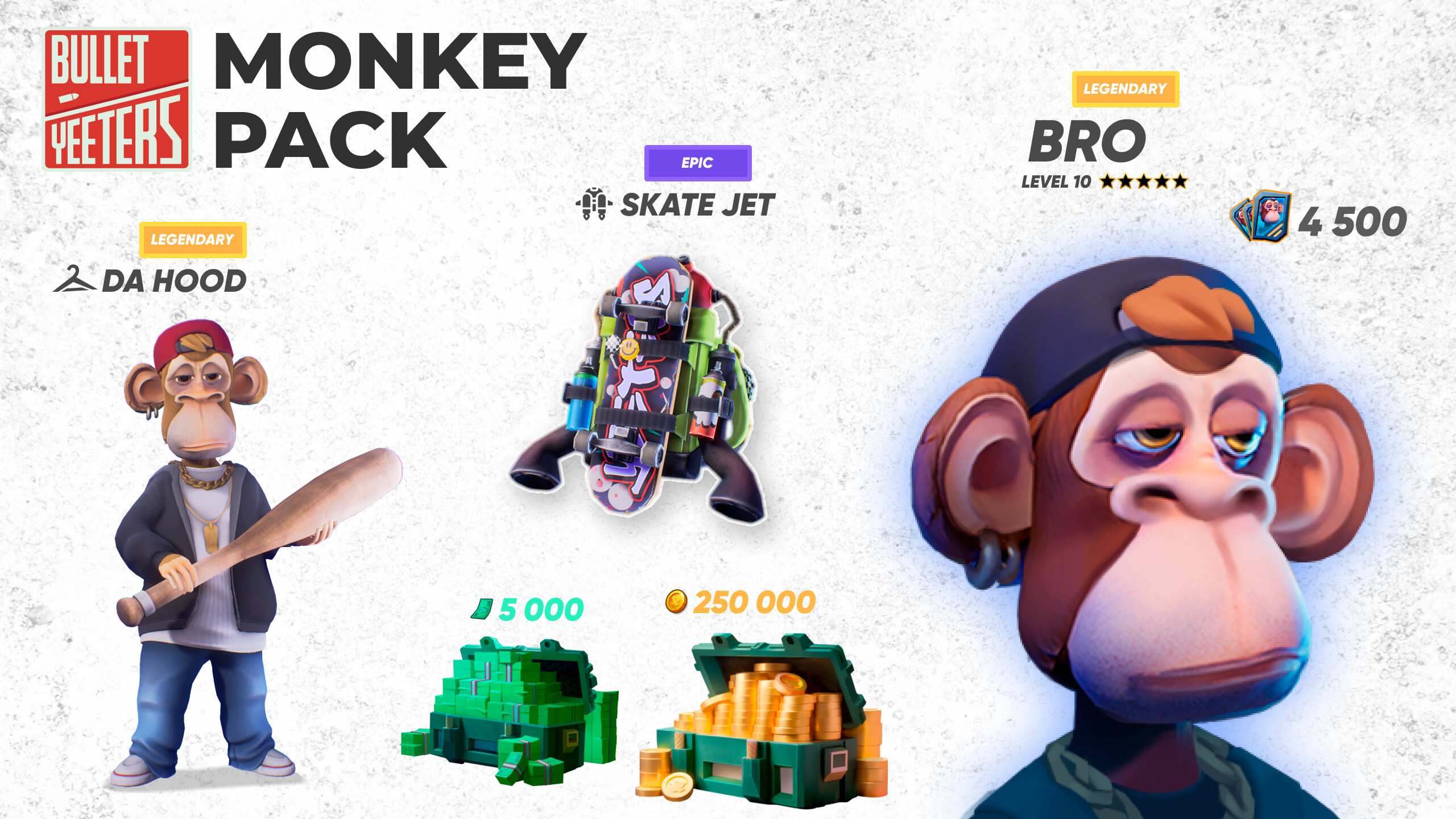 Bullet Yeeters - Monkey pack screenshot 1