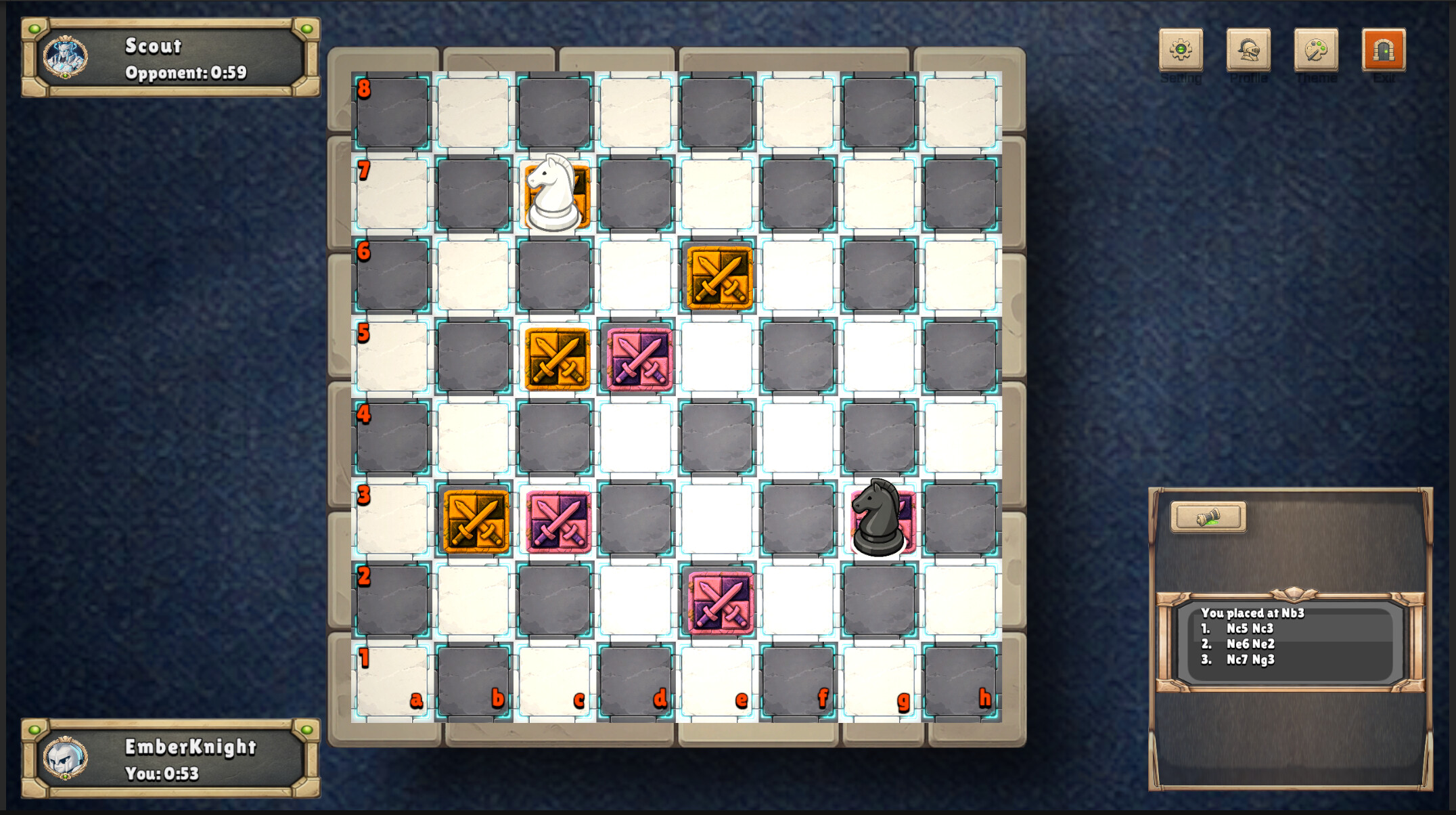 Knight Paths screenshot 2