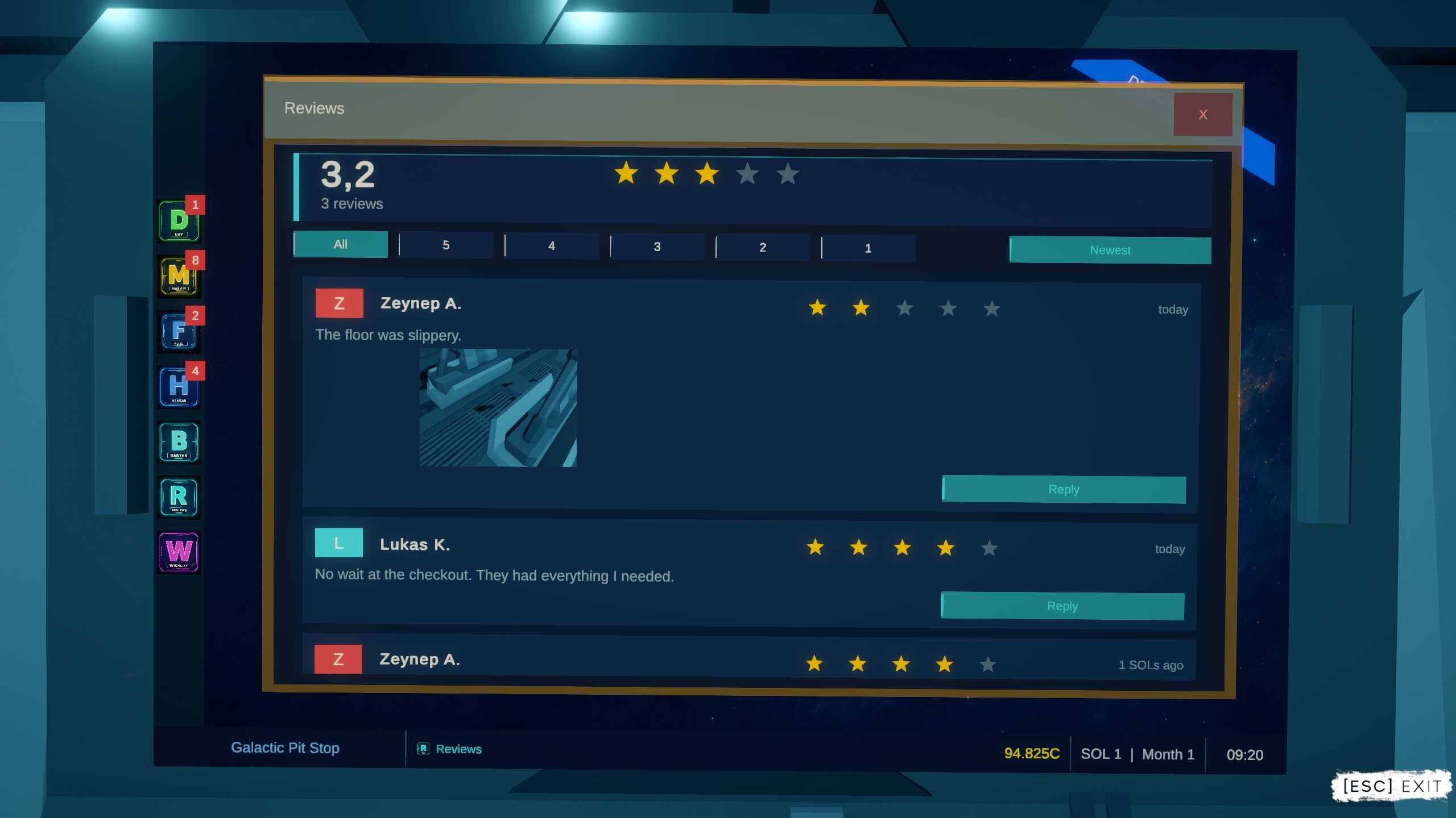 Galactic Pit Stop Simulator screenshot 9