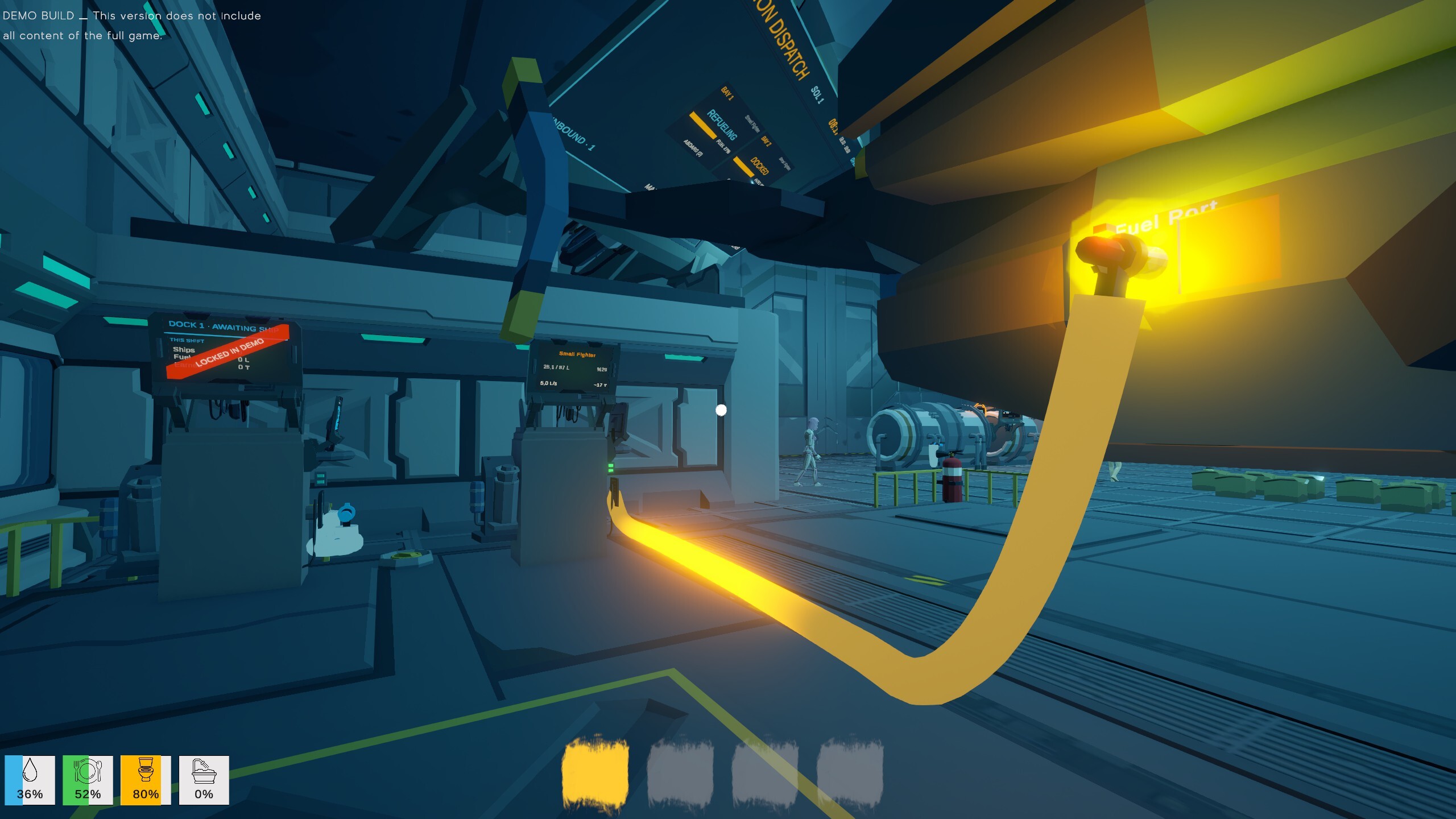Galactic Pit Stop Simulator screenshot 1