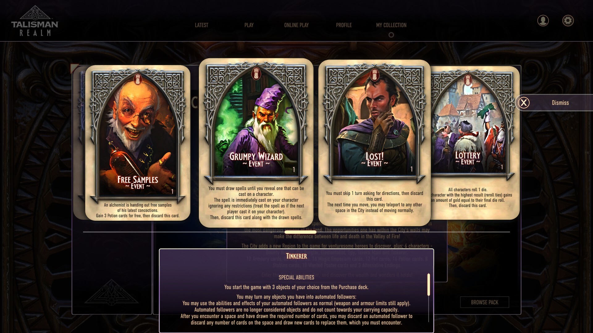 Talisman: Digital 5th Edition - Four Classic Corners Pass screenshot 3