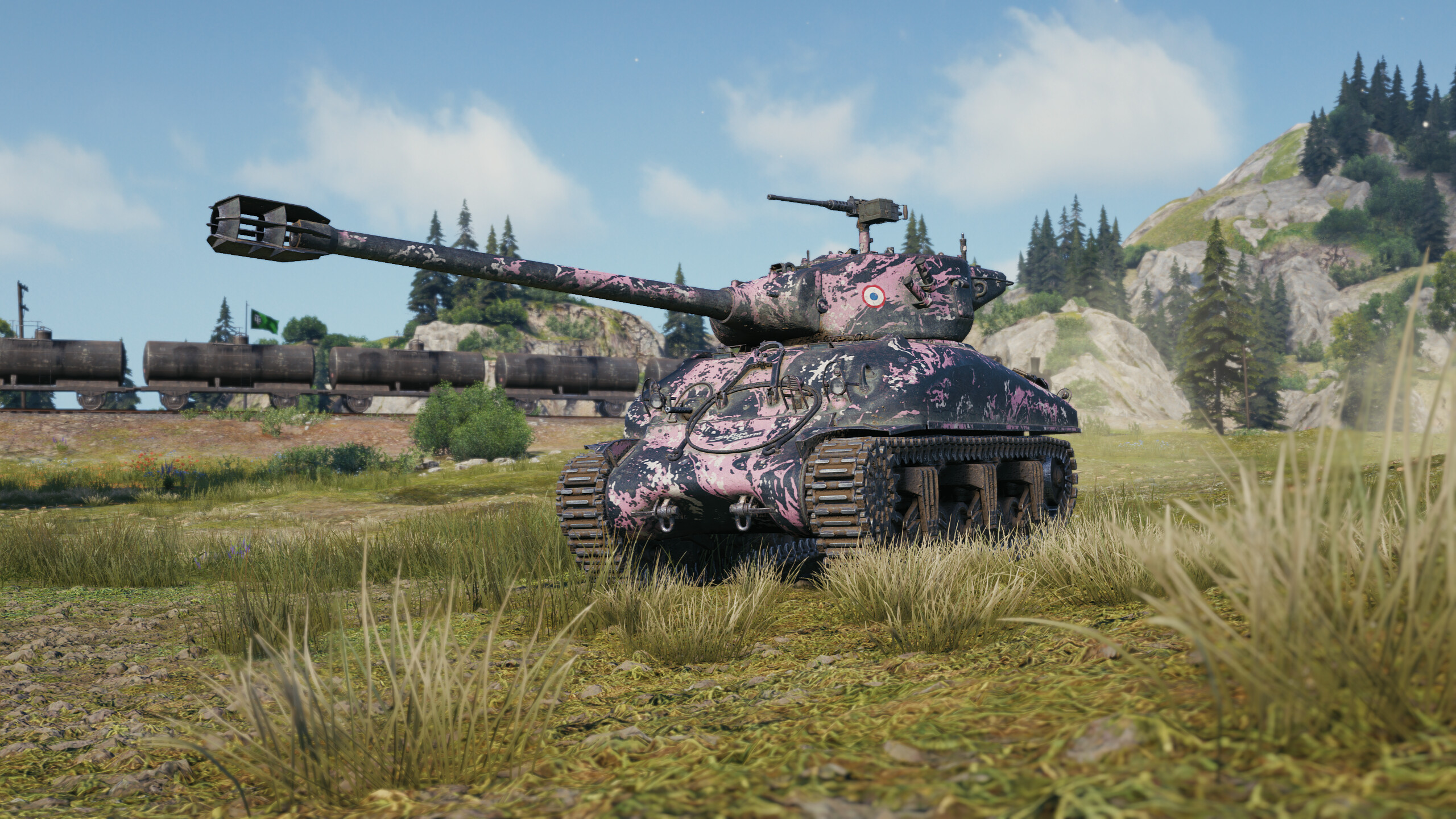 World of Tanks — M4A1 Revalorisé Pack (VIII French Medium Tank) screenshot 1