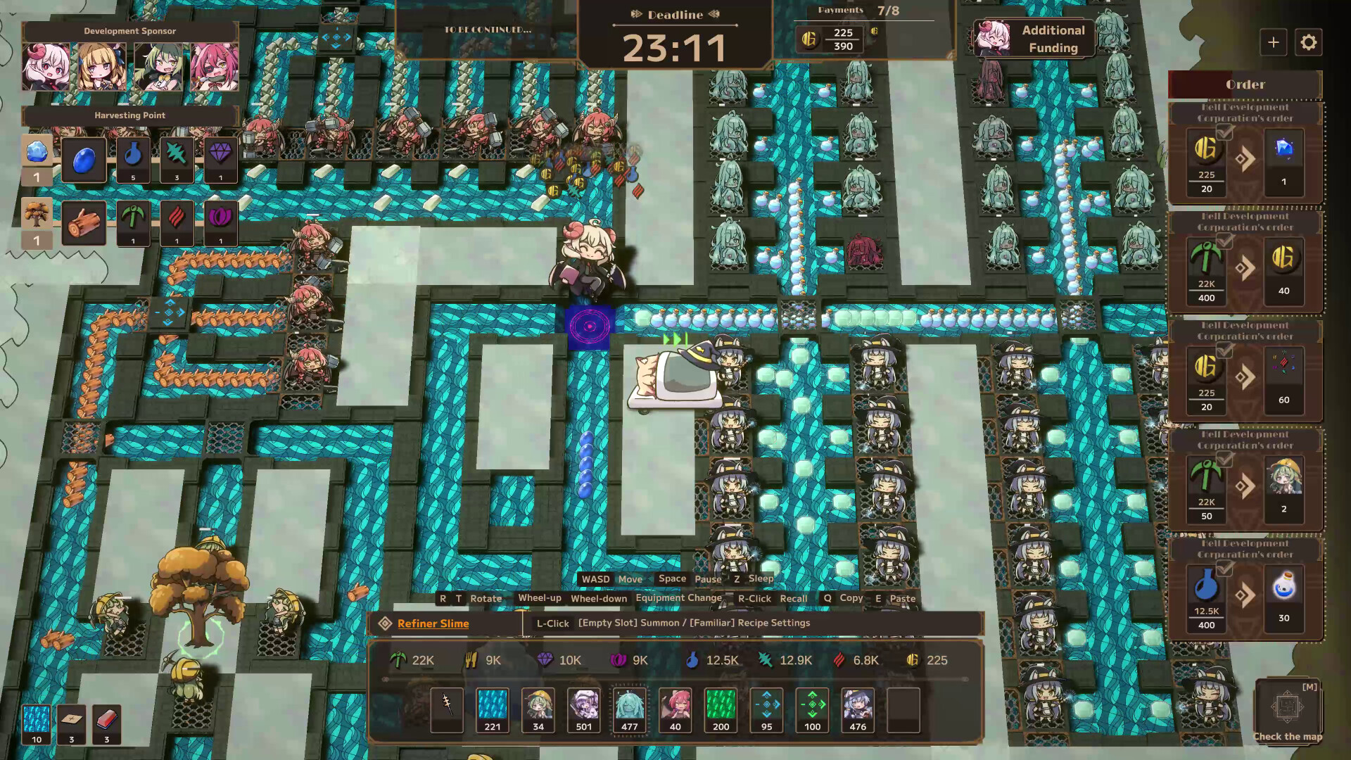 Lazy Witchs Factory gameplay screenshot 2