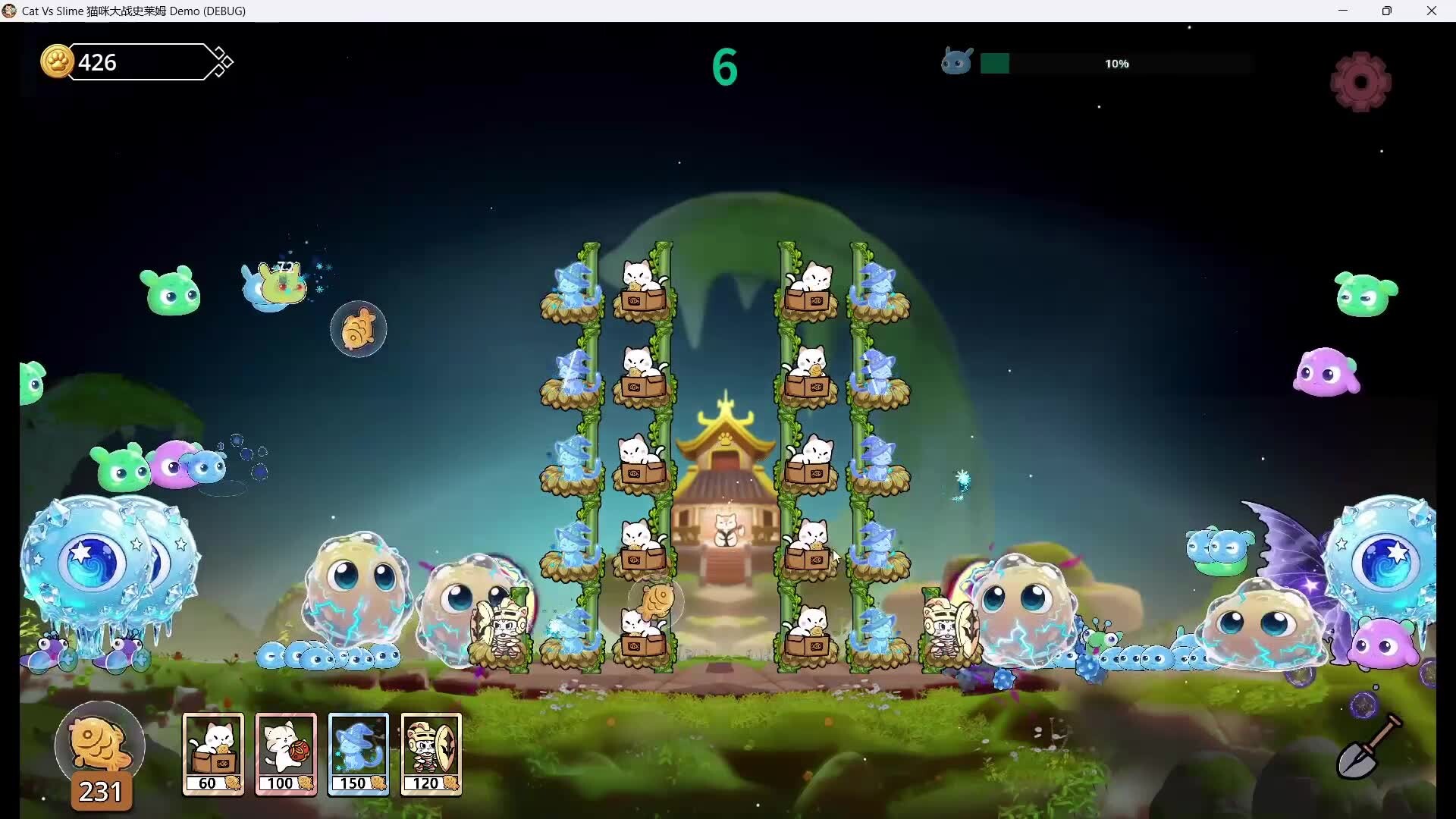 Cat Vs Slime 猫咪大战史莱姆 screenshot 4