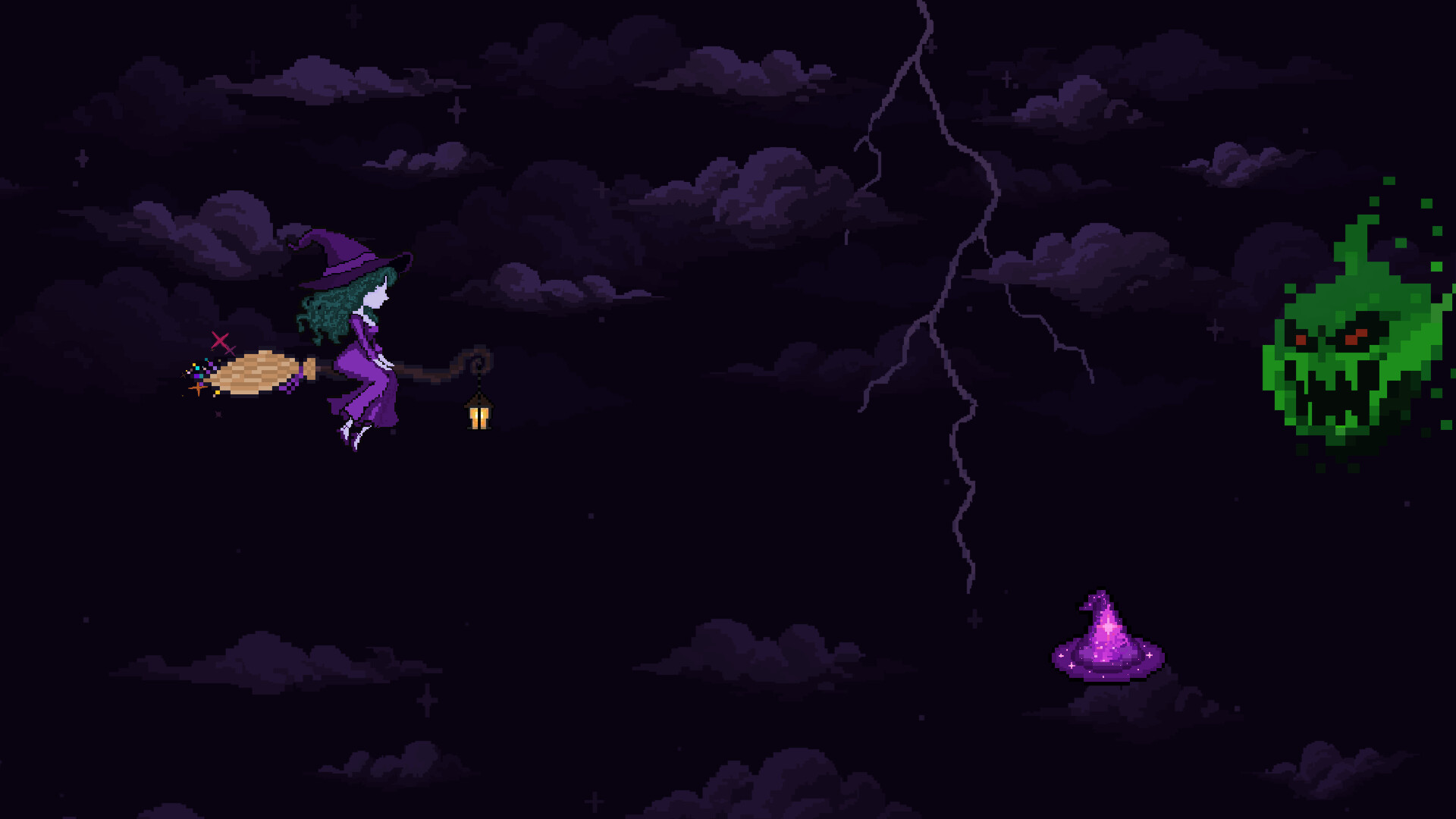 Flappy Witch screenshot 2