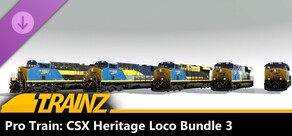 Trainz 2019 DLC - Pro Train: CSX Heritage Loco Bundle 3
