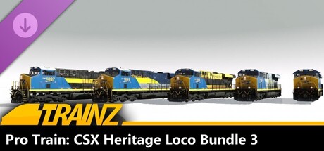 Trainz Plus DLC - Pro Train: CSX Heritage Loco Bundle 3