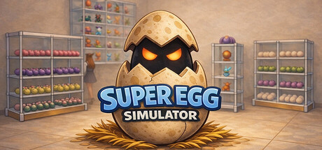 Super Egg & TCG Shop Simulator — Steam header