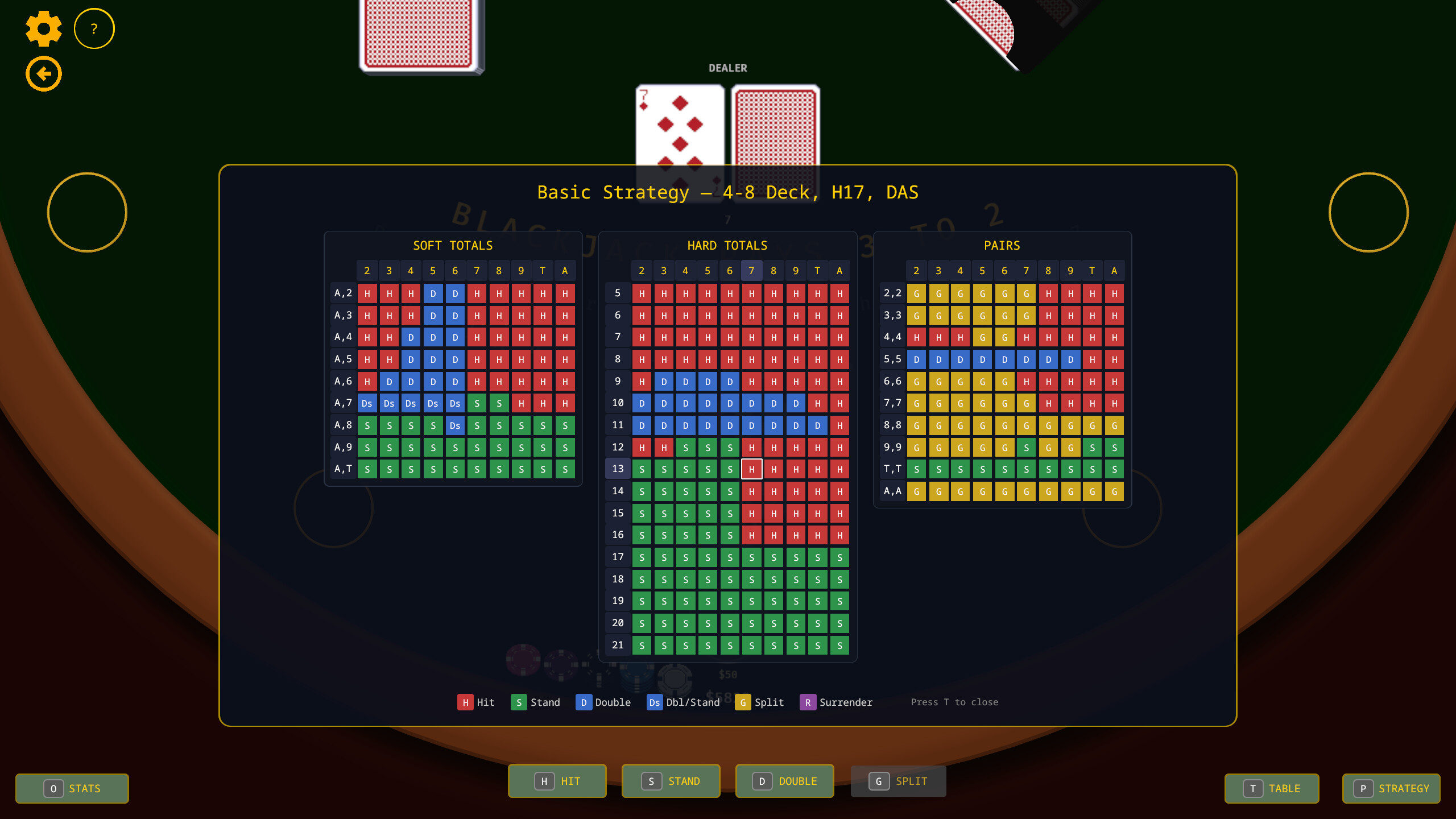 Blackjack Trainer screenshot 4