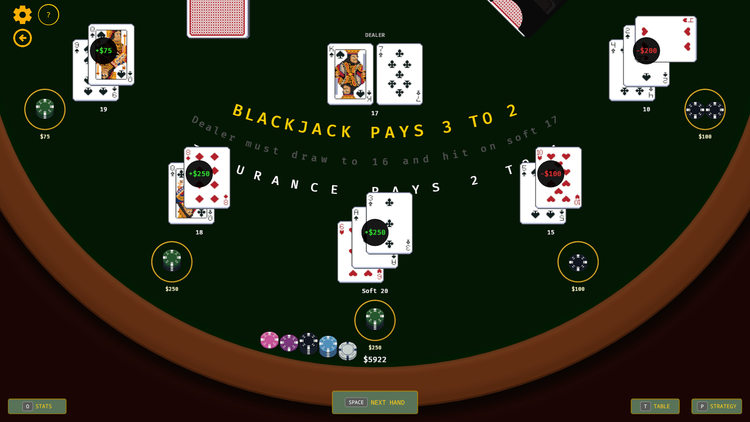 Blackjack Trainer screenshot 3