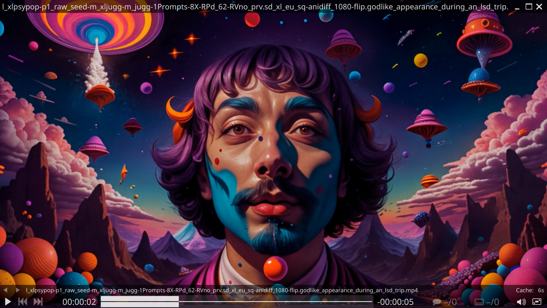 AI-VJ - Psy 1 Visuals screenshot 9