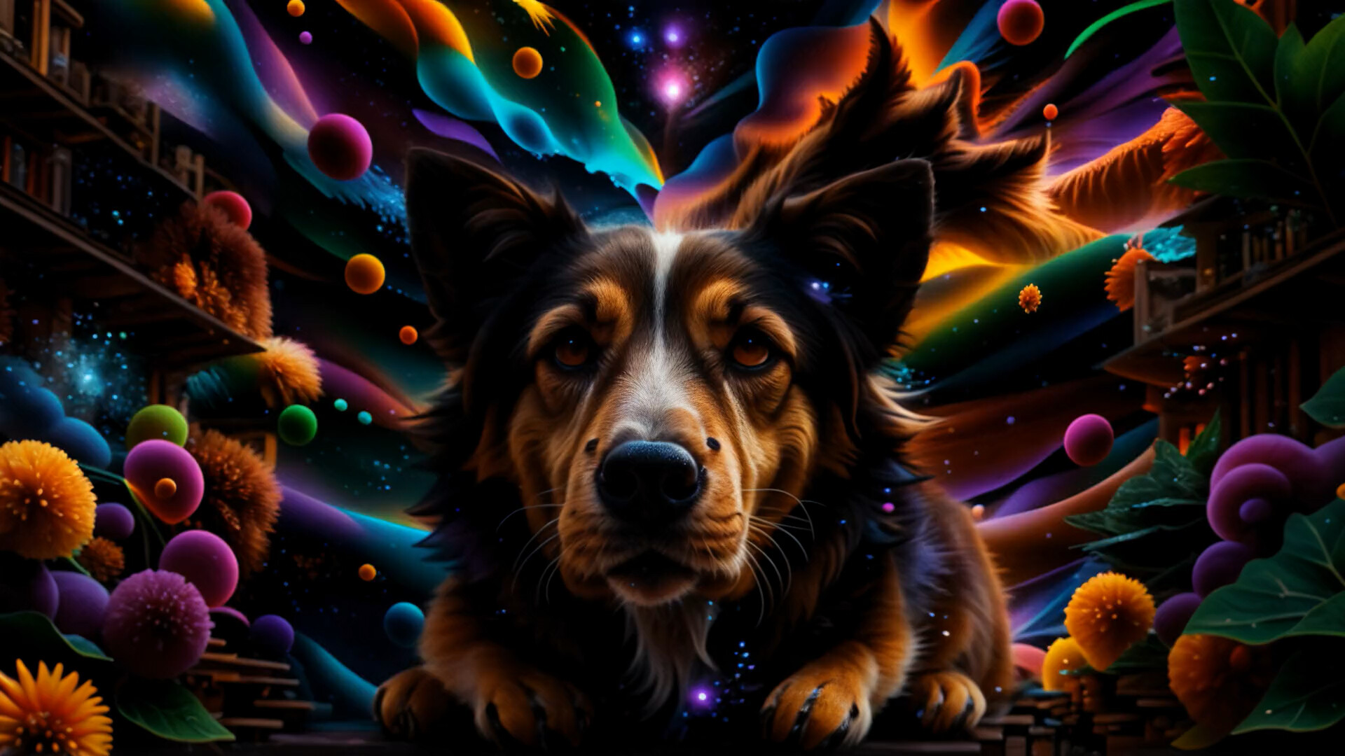 AI-VJ - Psy 1 Visuals screenshot 5