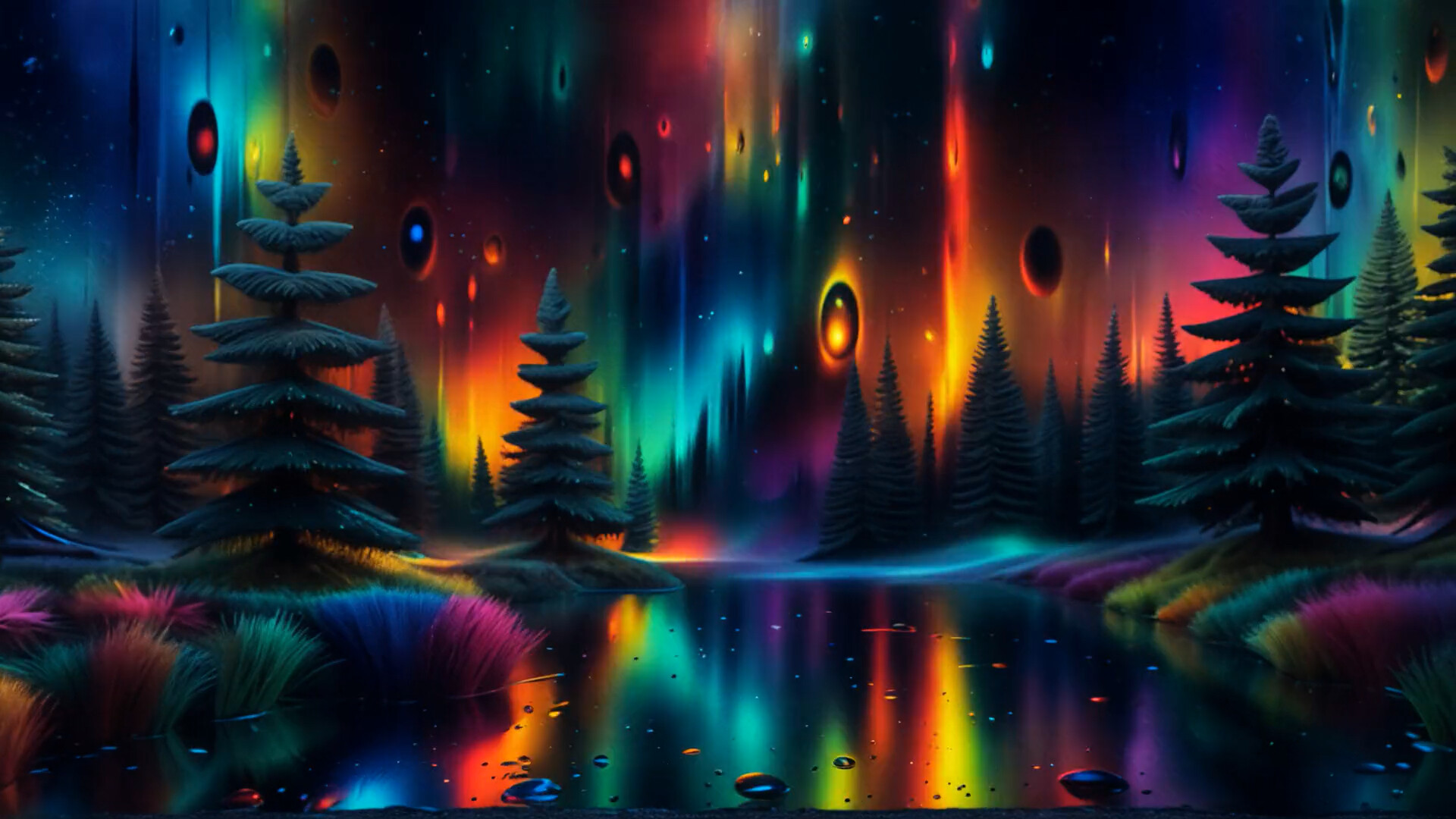 AI-VJ - Psy 1 Visuals screenshot 2