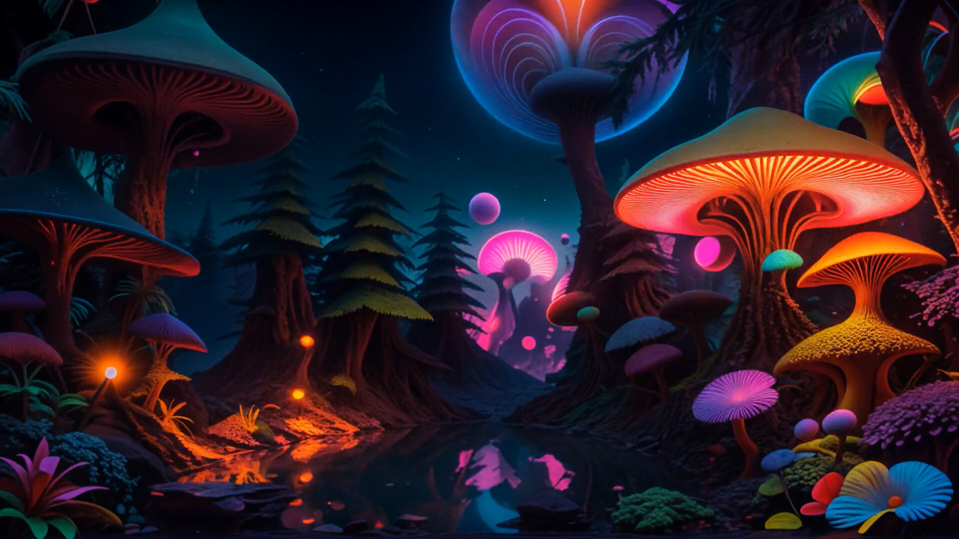 AI-VJ - Psy 1 Visuals screenshot 4