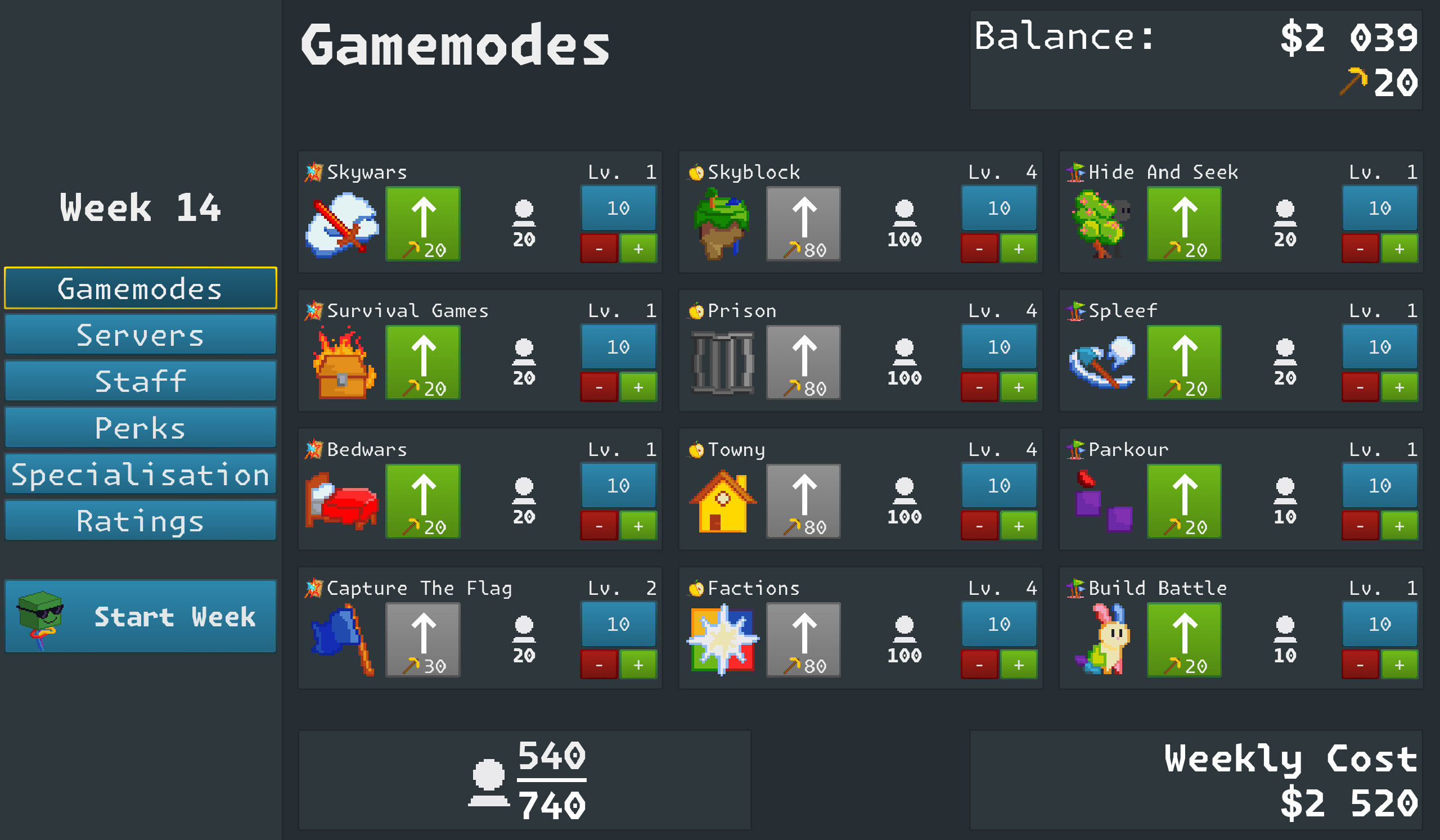 Cube Game Server Boss screenshot 3