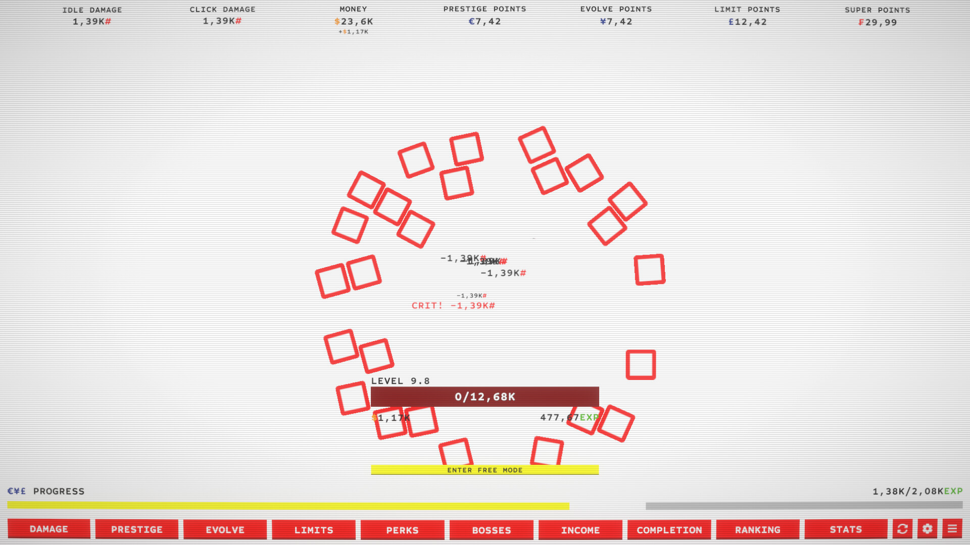 Idle Rect screenshot 2