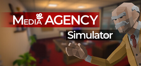 Media AGENCY Simulator — Steam header