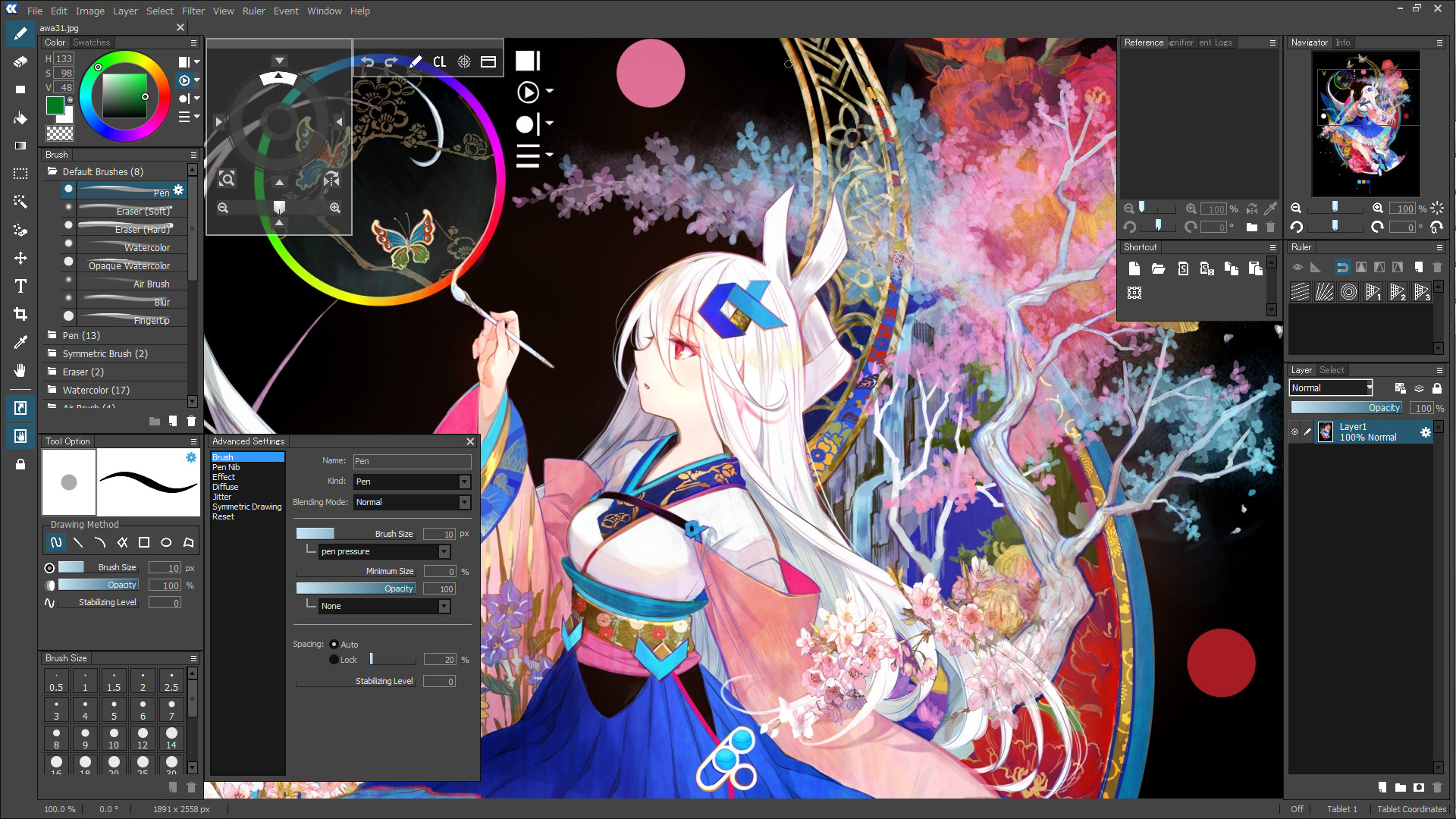 openCanvas 7 screenshot 1