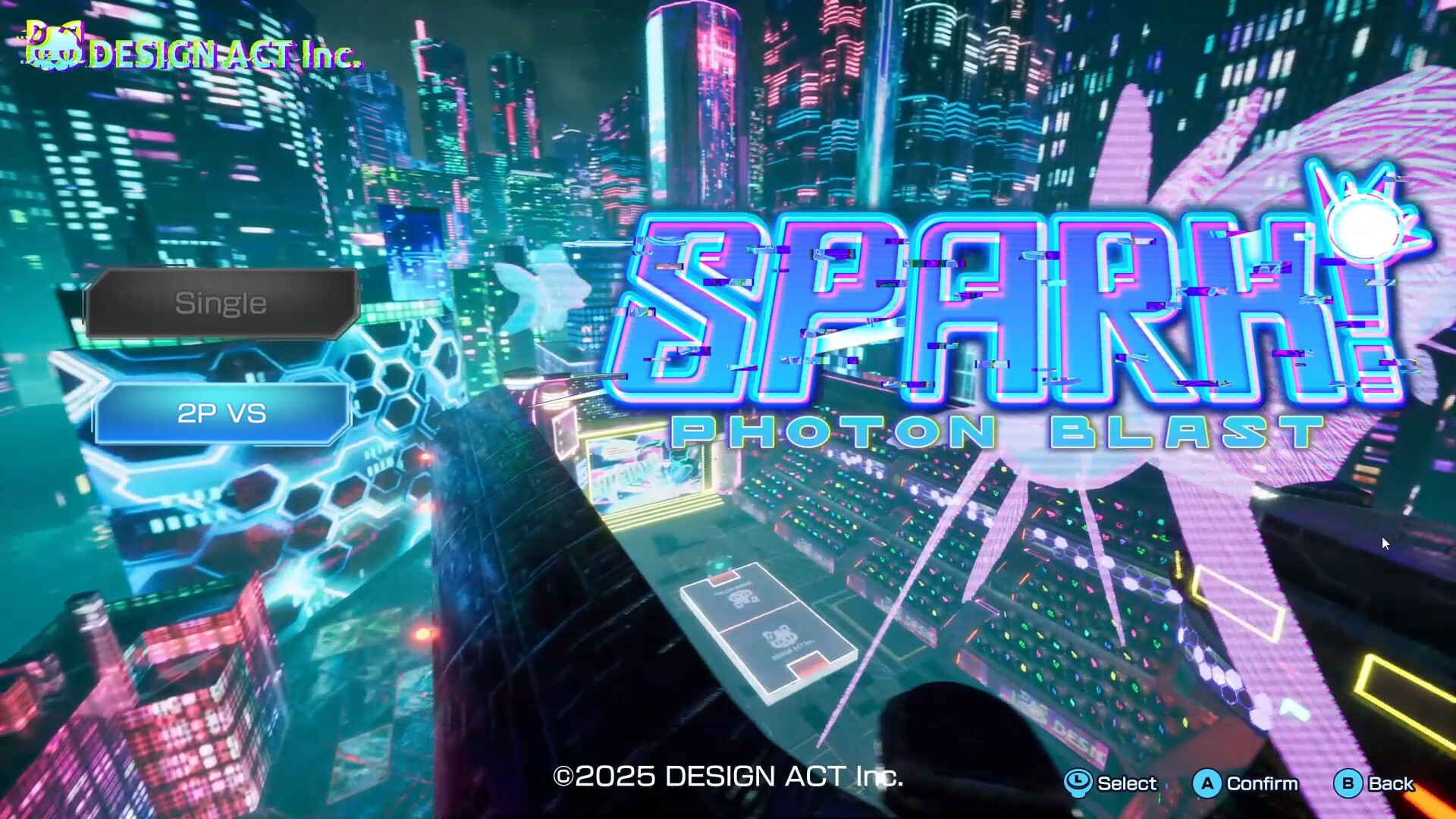 SPARK!  PHOTON BLAST screenshot 1
