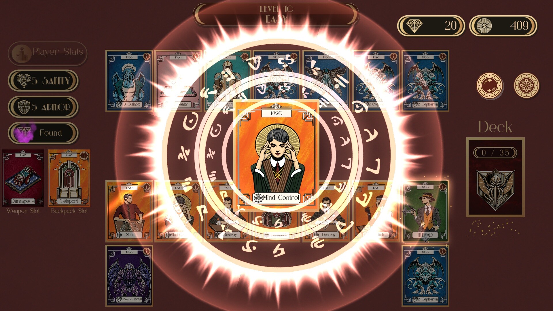 Cthulhu 1920 screenshot 2