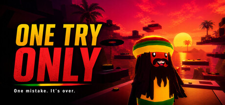One Try Only! banner