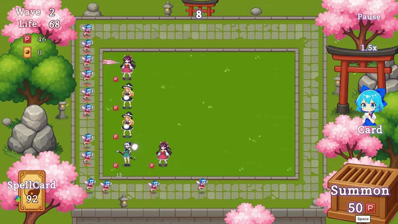 东方Project同人塔防游戏 Touhou Random Tower Defense 中文