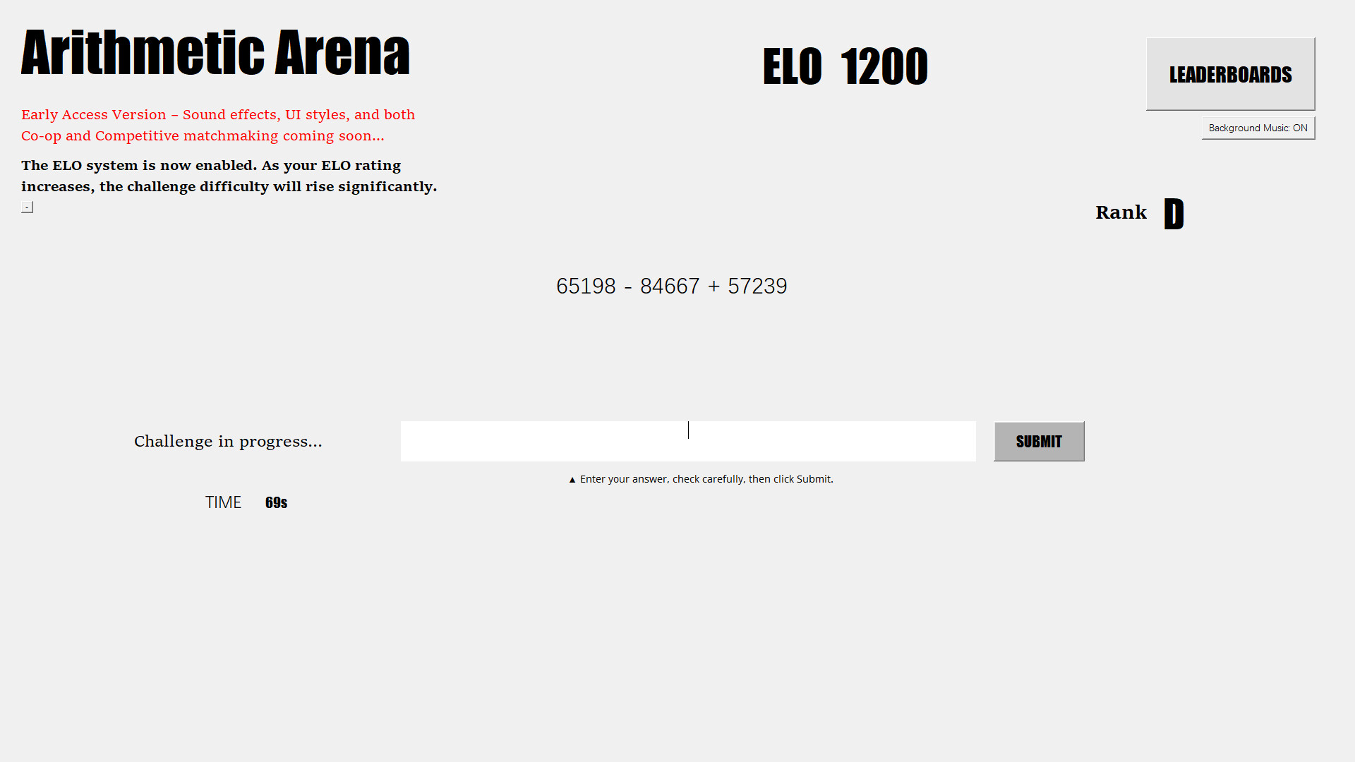 Arithmetic Arena screenshot 6