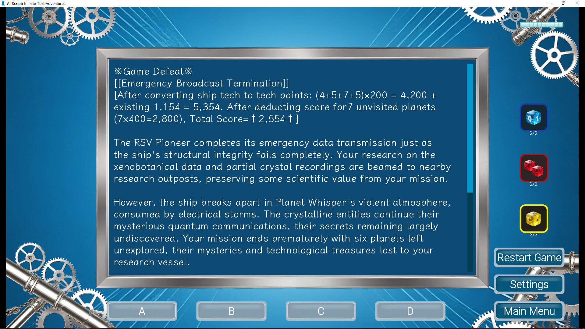 AI Script: Infinite Text Adventures screenshot 9