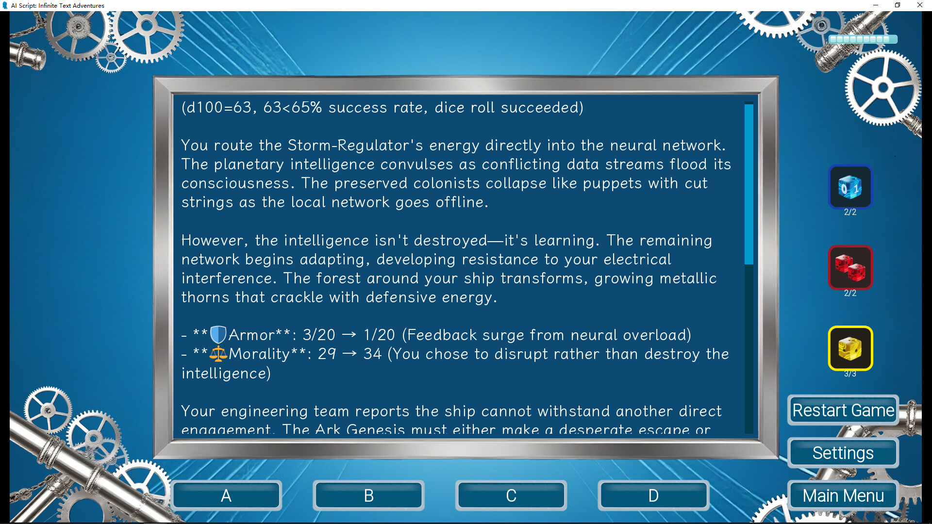 AI Script: Infinite Text Adventures screenshot 2