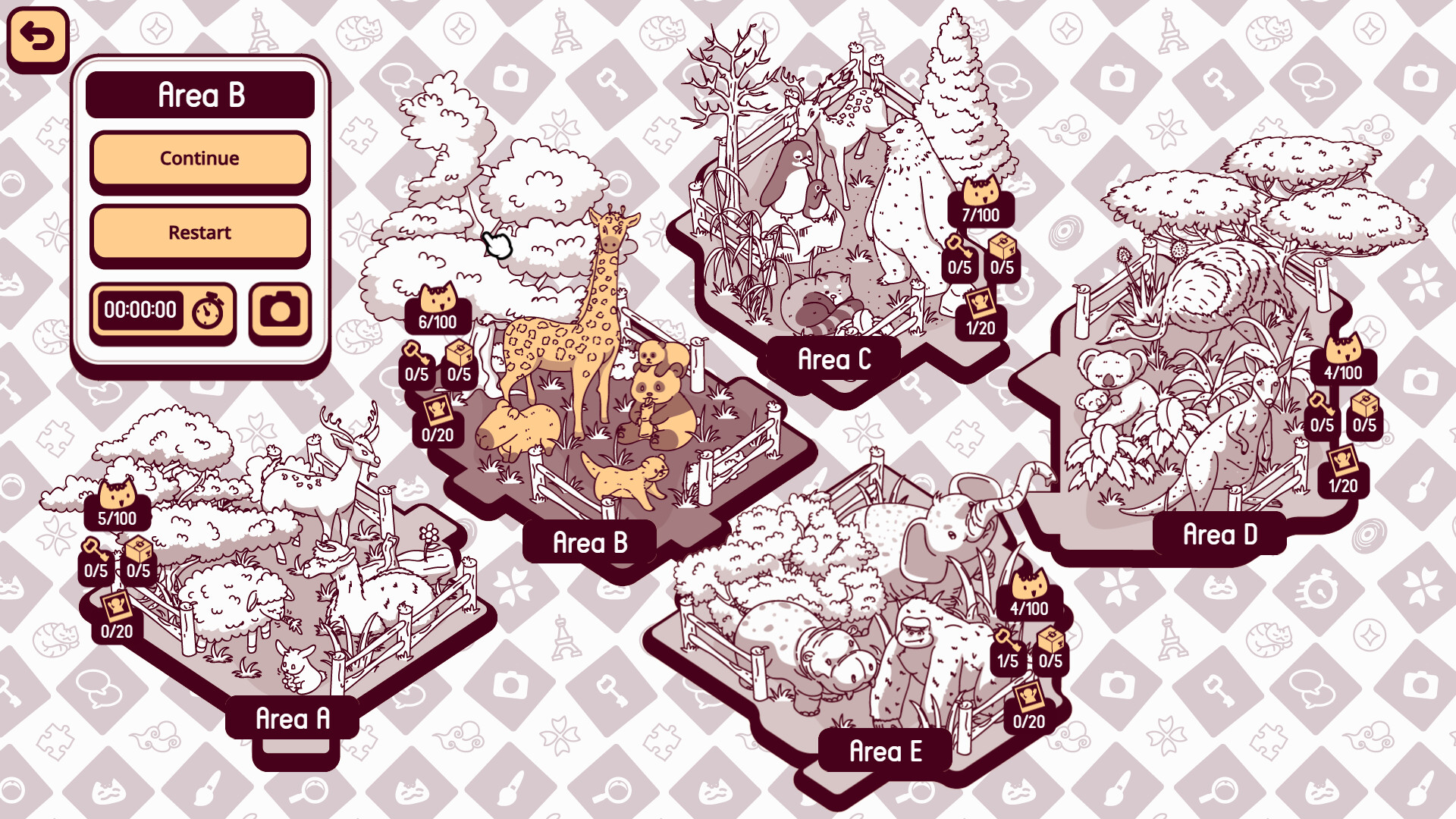 Cats and Seek: 동물원 screenshot 9