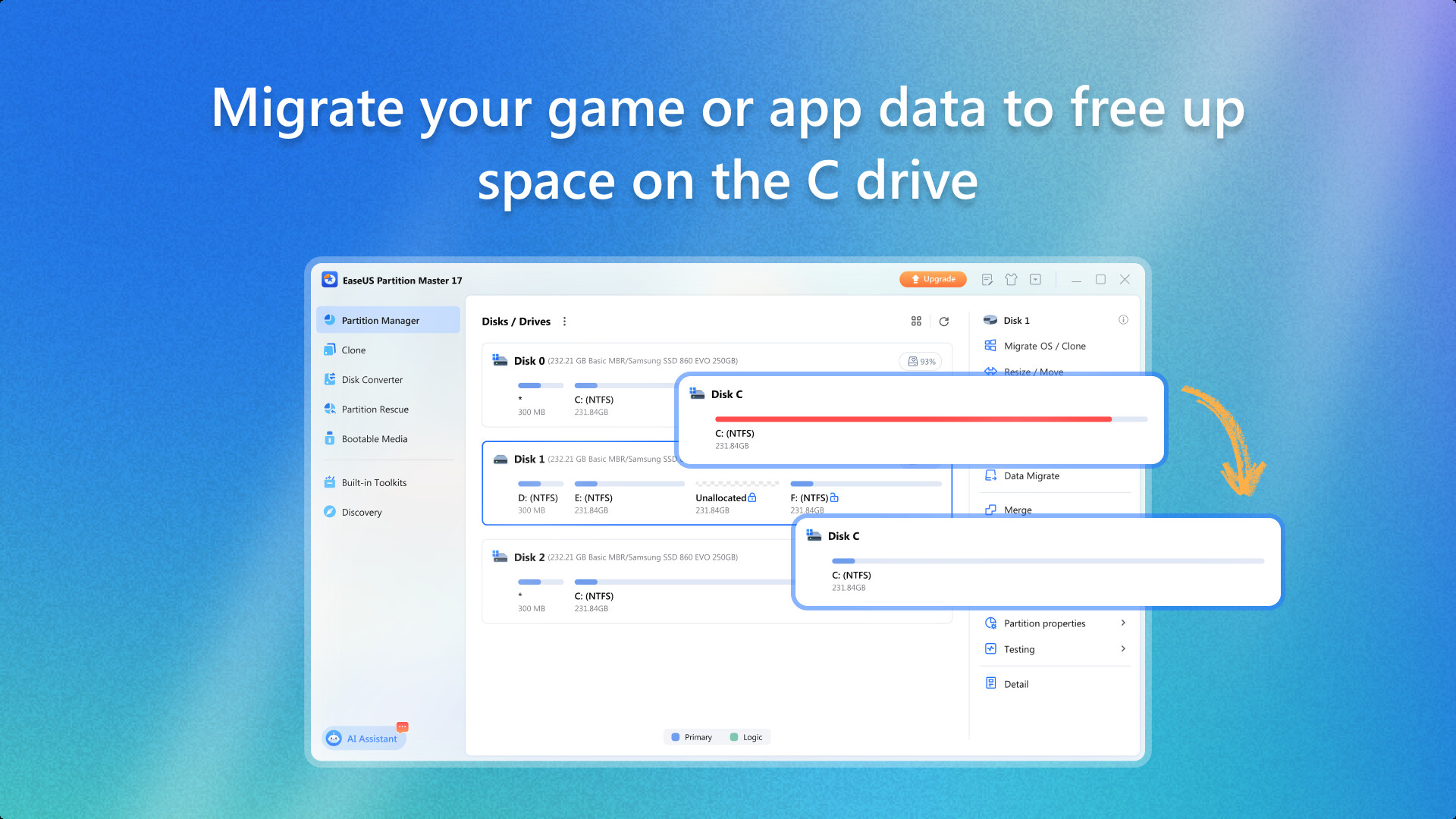 EaseUS Partition Master screenshot 4
