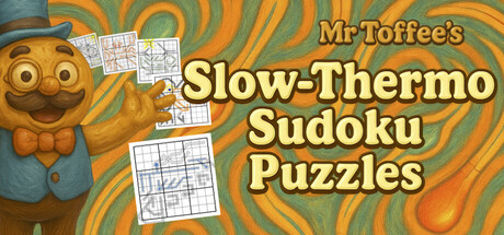 Mr Toffee's Slow-Thermo Sudoku Puzzles