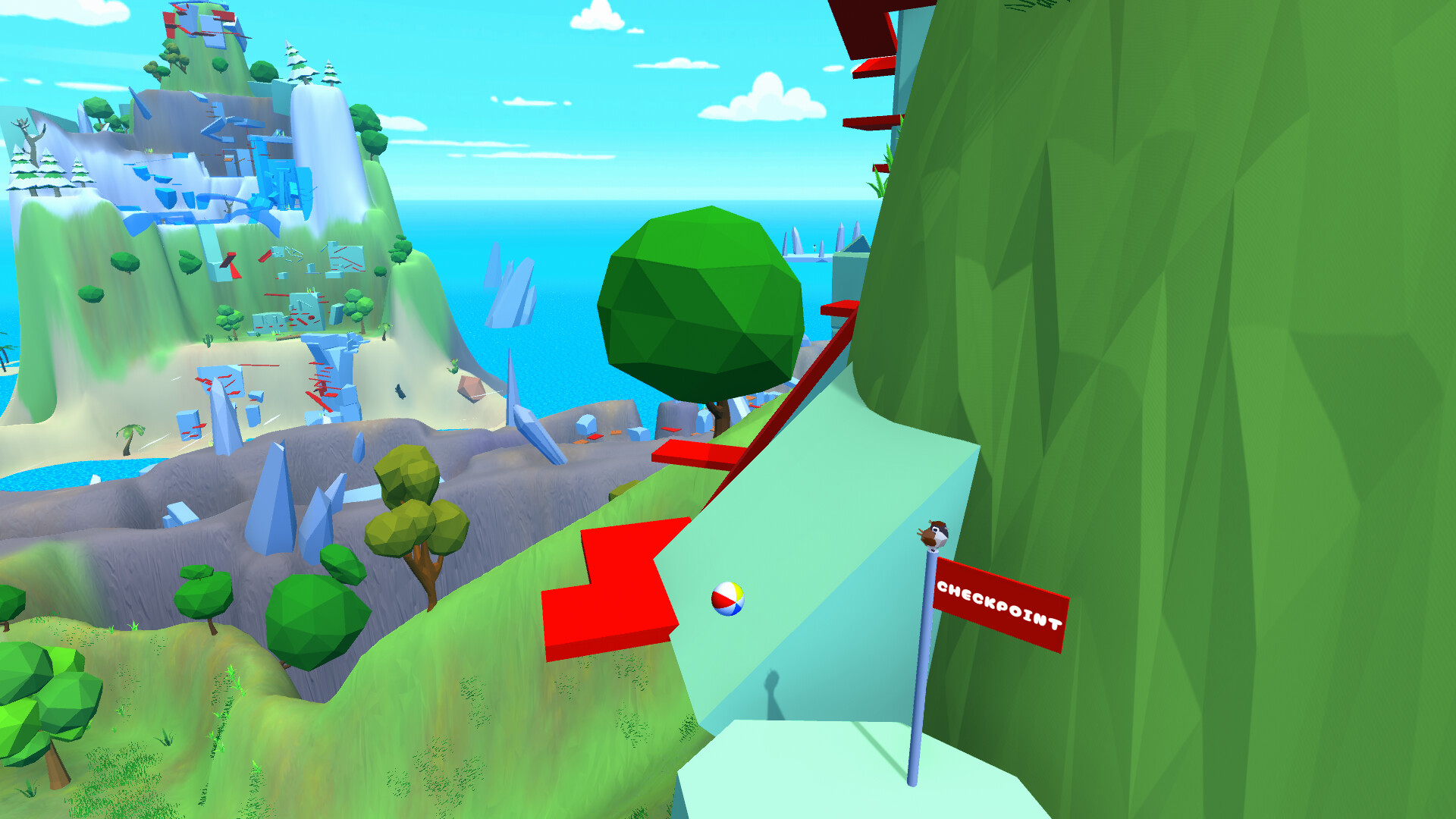 Beach Ball Bounce Back screenshot 2