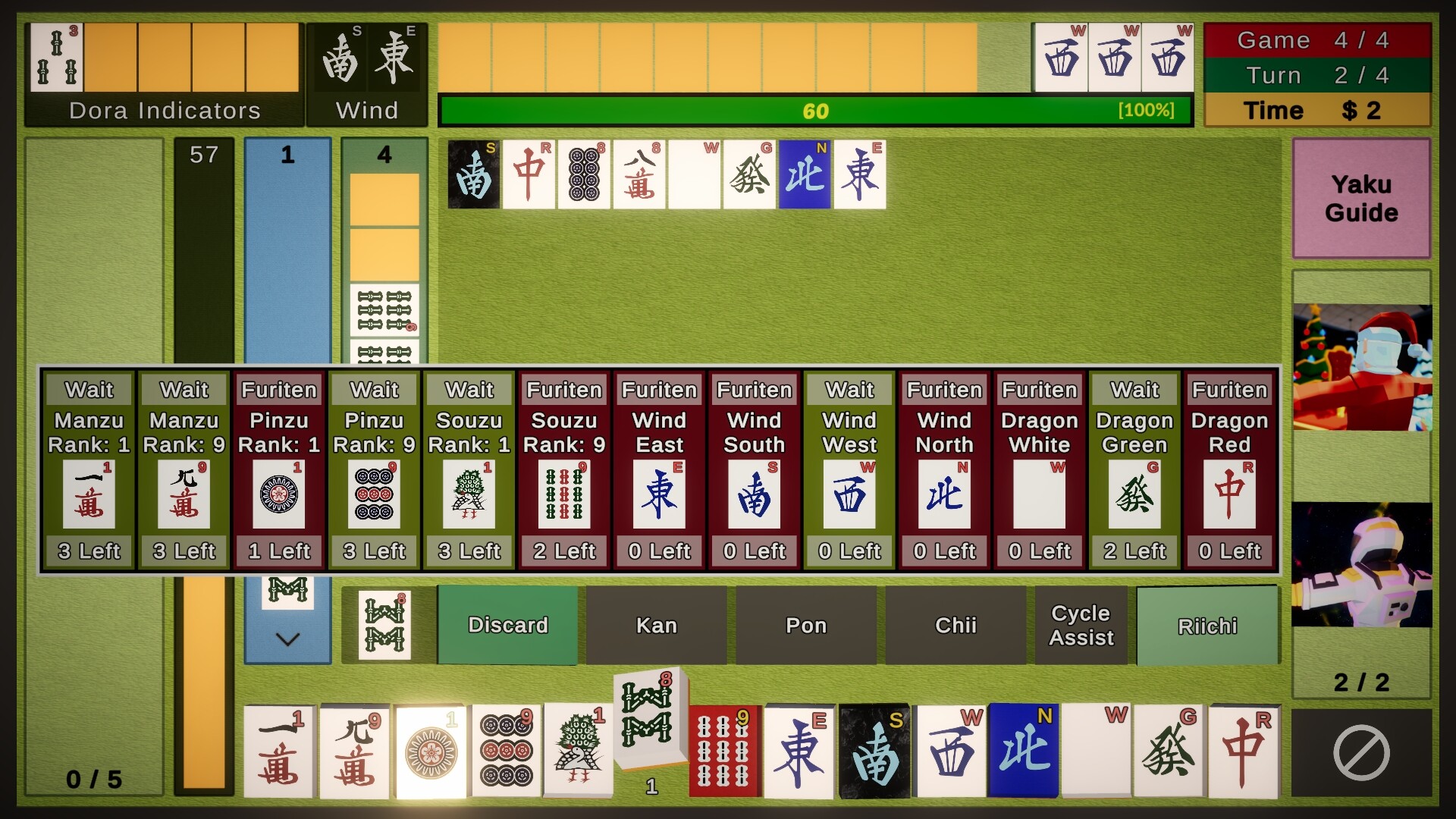 Showdown! Mahjong Tutorial Included screenshot 6