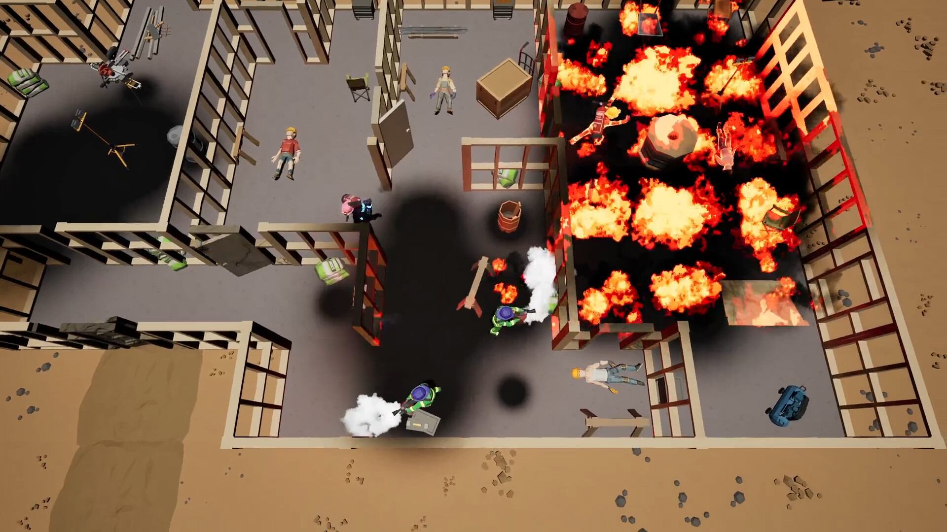 Backfire Brigade screenshot 1