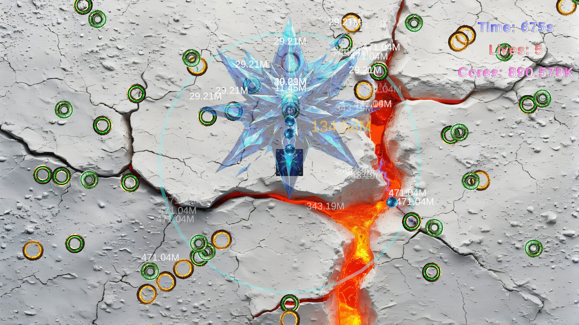 Ice Core Tower Defense screenshot 4