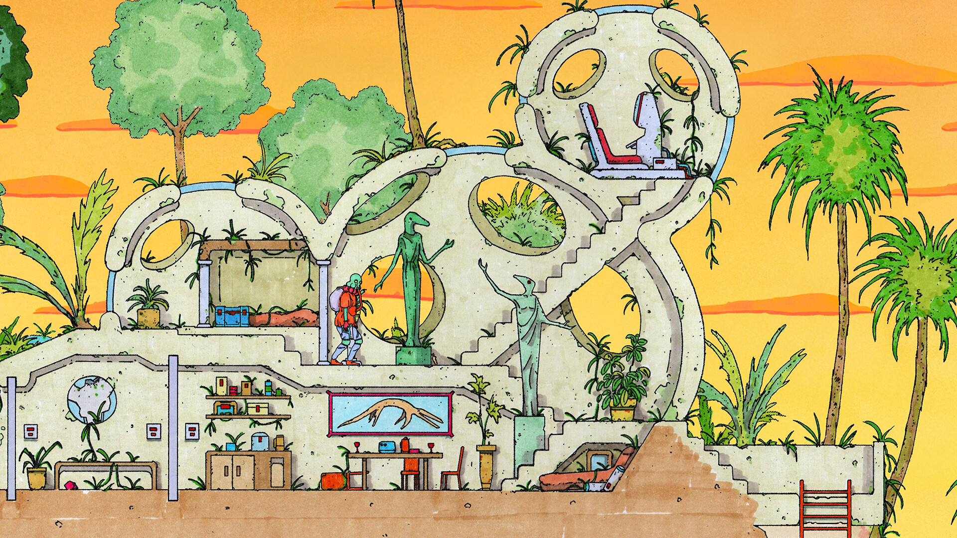 Rhizomatic Compound screenshot 4