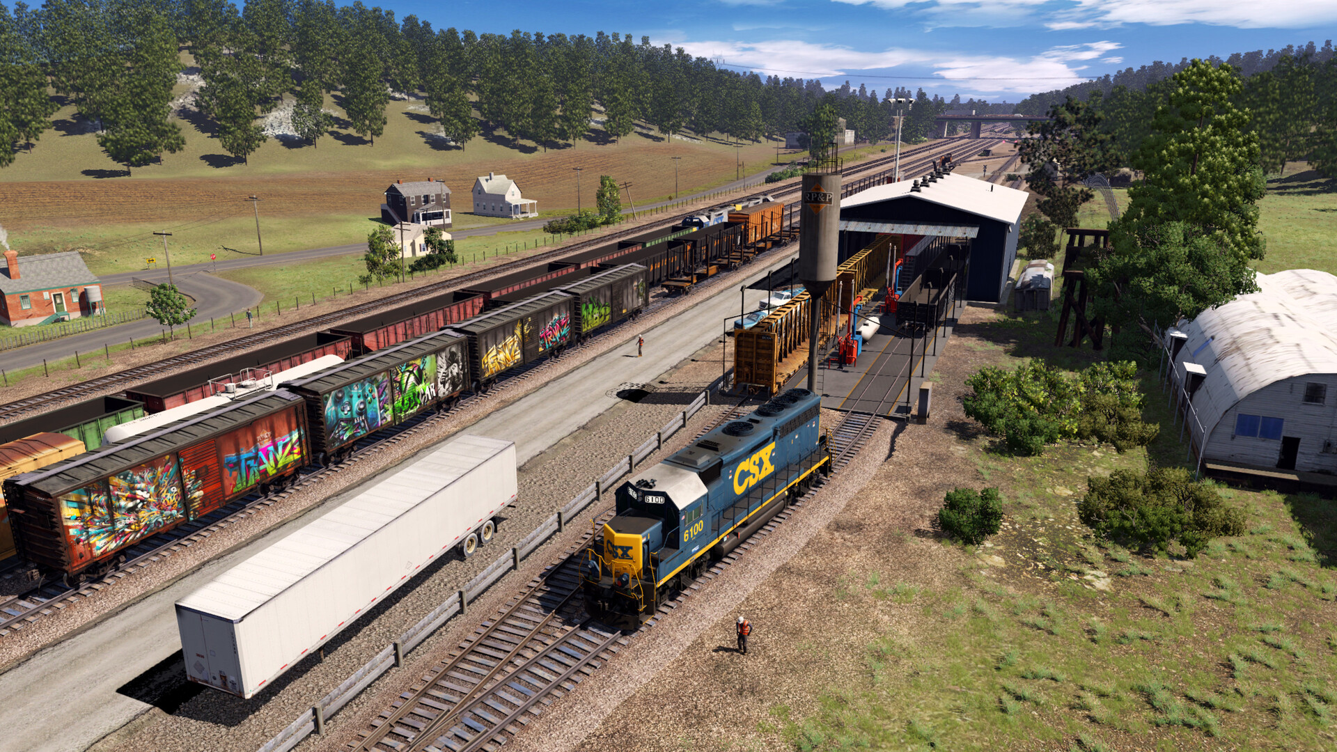 Trainz Simulator World Tour gameplay screenshot 1