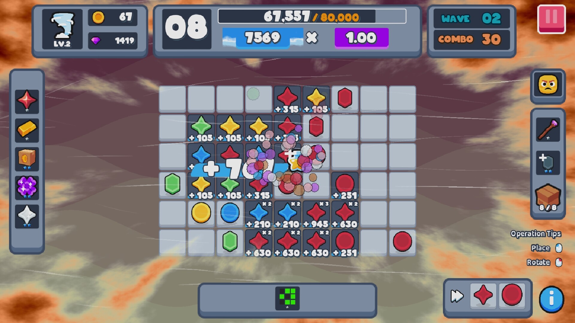 Combo Fun Garden screenshot 1